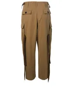 Cargo Pants With Strap Detail