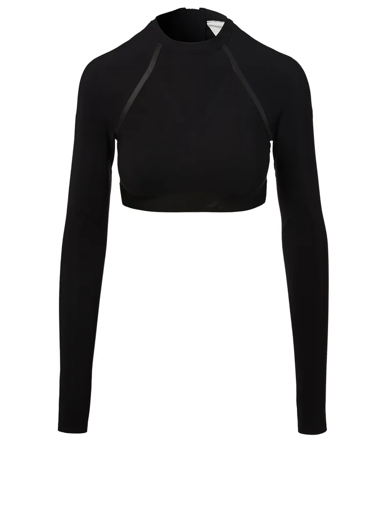 Long Sleeve Crop Top