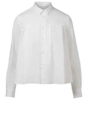 A-Line Button-Up Shirt