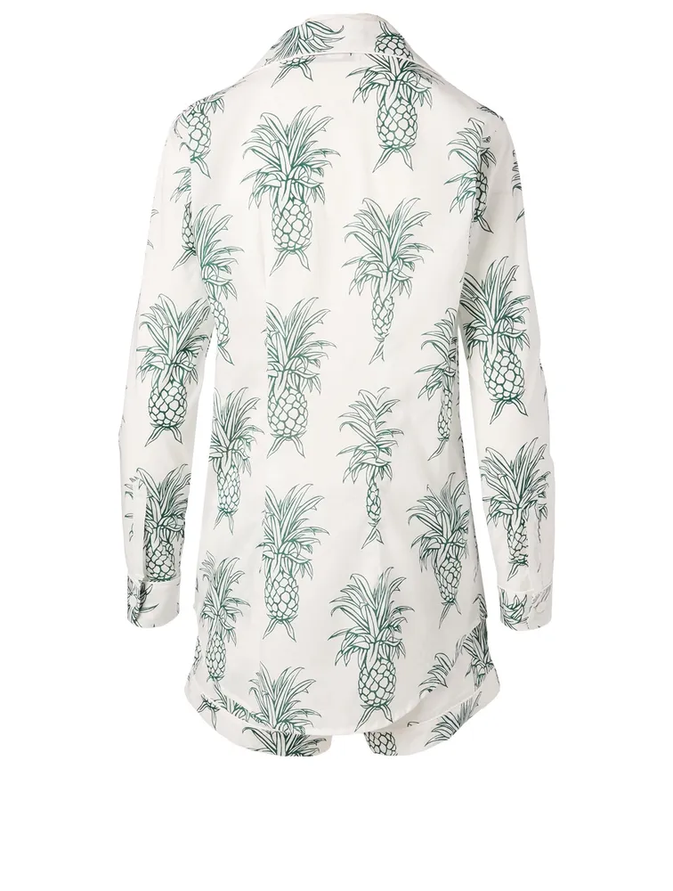 Howie Pineapple Short Pajama Set