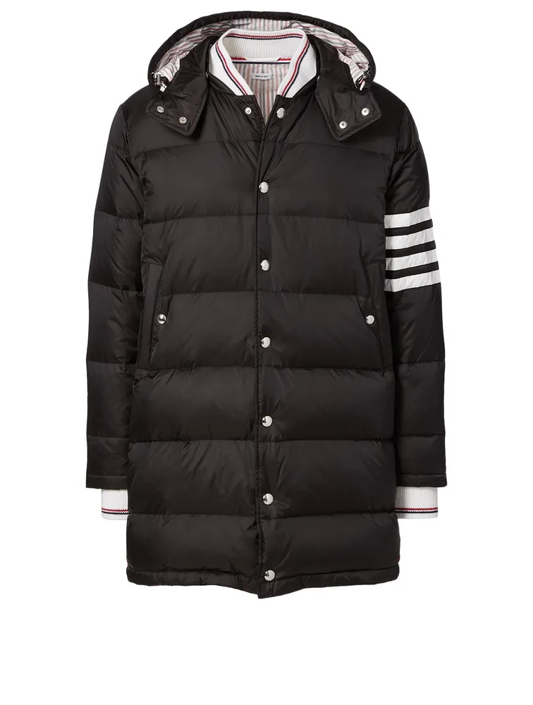 Four-Bar Puffer Coat