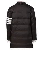 Four-Bar Puffer Coat