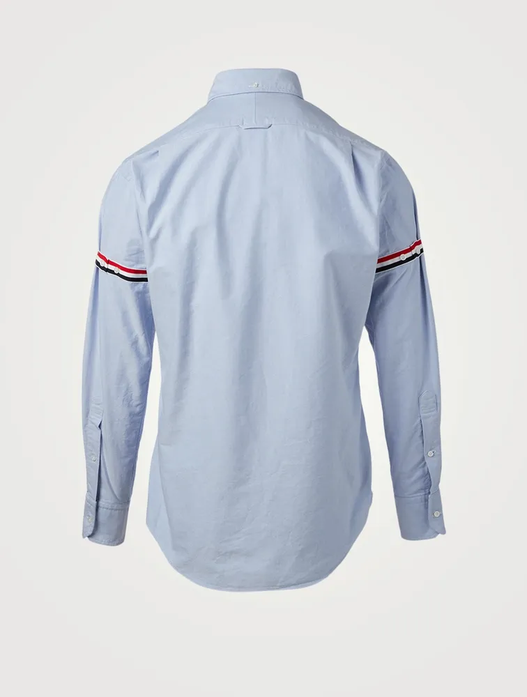 Cotton Four-Bar Stripe Shirt