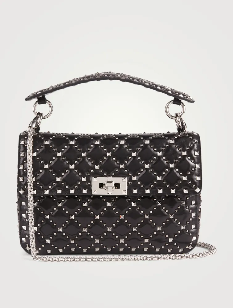 Medium Spike.It Leather Crossbody Bag