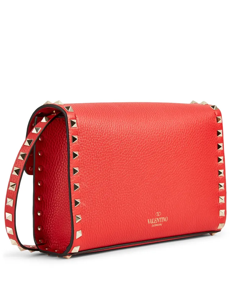 Small Rockstud Leather Bag