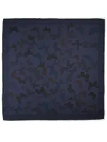 Silk Scarf In Butterfly Print