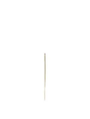 The Thread 18K Gold Ear Pin
