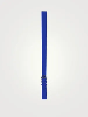 Heure H MM Double Tour Leather Strap