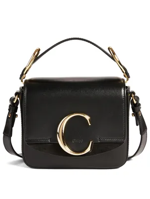 Mini Chloé C Leather Bag