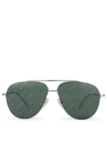 Logo Aviator Sunglasses