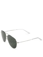 Logo Aviator Sunglasses