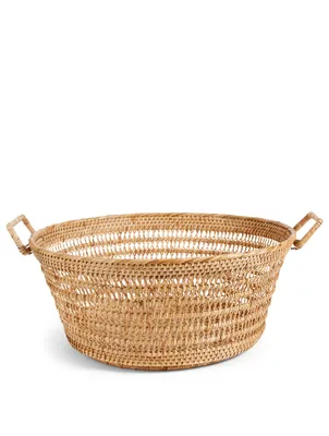 Rattan Waste Basket