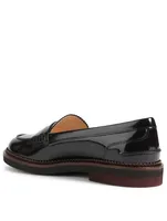 Shiny Leather Loafers