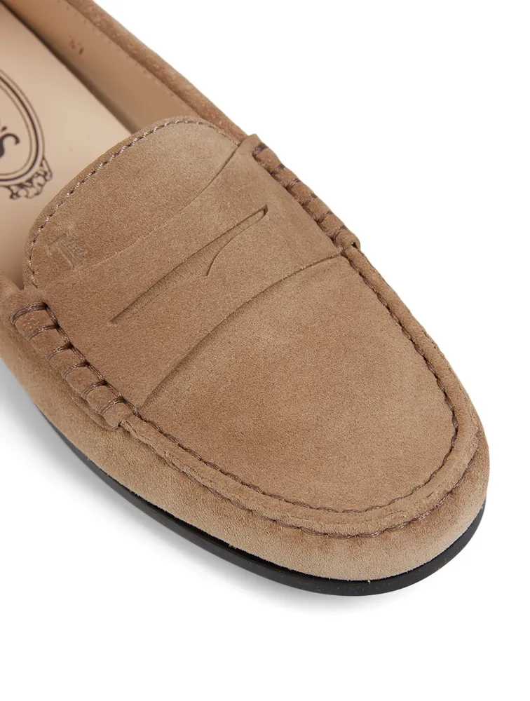 City Gommini Suede Driving Shoes