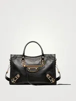 Small Classic City Leather Bag