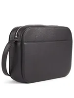 Small Everyday Leather Camera Bag With Logo