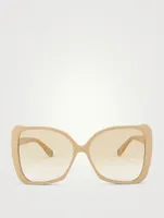 Oversized Square Sunglasses