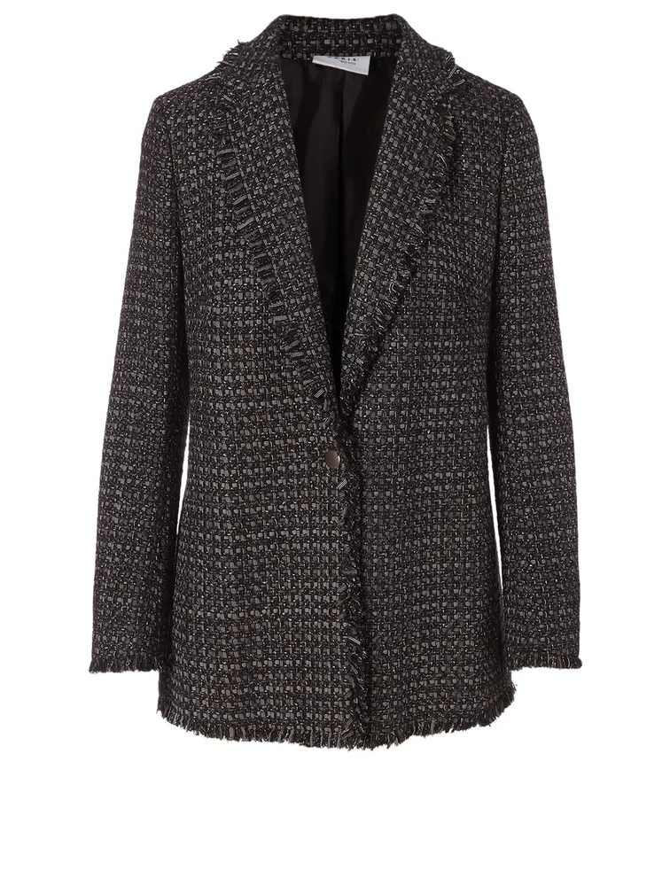Cotton Tweed Blazer