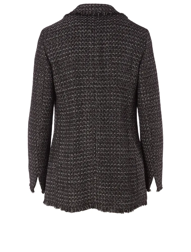 Cotton Tweed Blazer