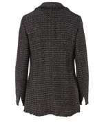 Cotton Tweed Blazer
