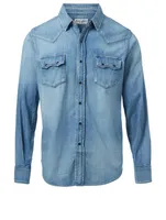 Cotton Denim Shirt