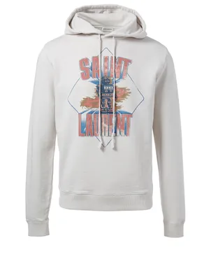 Cotton Logo Robot Sweatshirt