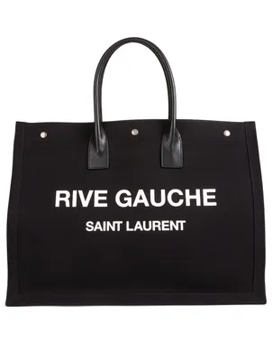 Rive Gauche Canvas Tote Bag