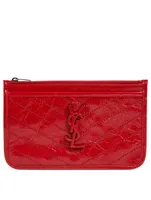Niki YSL Monogram Leather Pouch