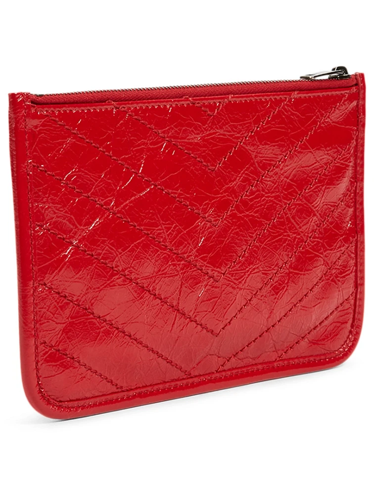 Niki YSL Monogram Leather Pouch