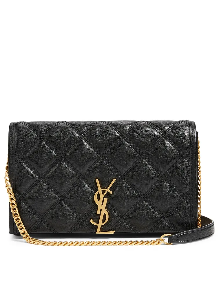 Becky YSL Monogram Leather Chain Wallet Bag