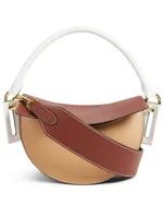 Dip Colourblock Leather Bag