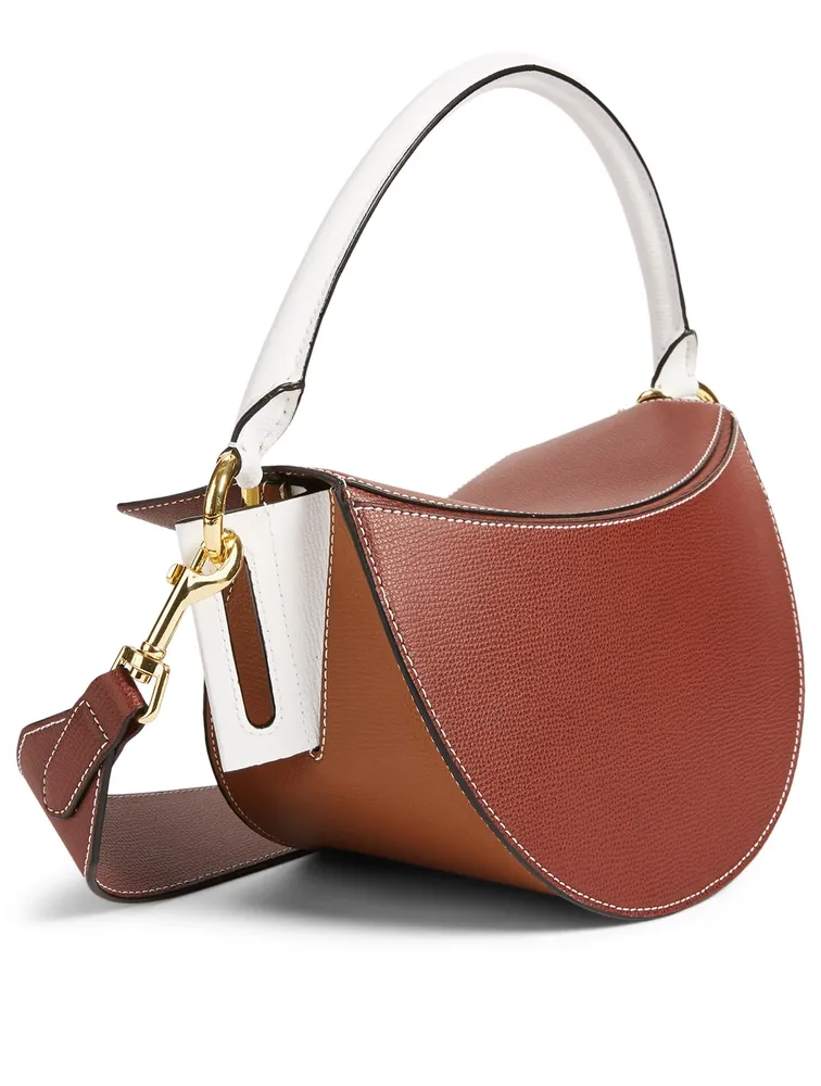 Dip Colourblock Leather Bag