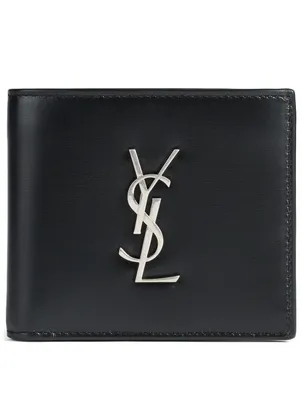 Monogram East/West Leather Bifold Wallet