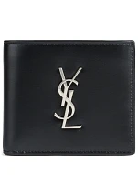 Monogram East/West Leather Bifold Wallet