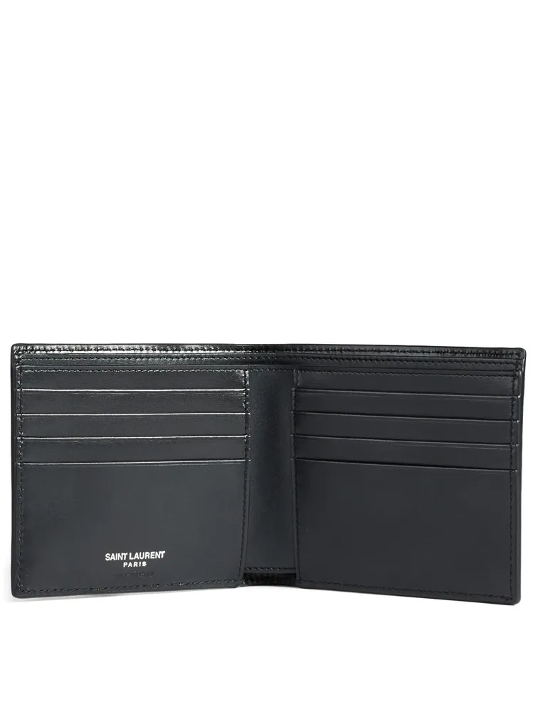 Monogram East/West Leather Bifold Wallet