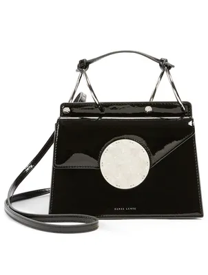 Phoebe Bis Patent Leather Crossbody Bag