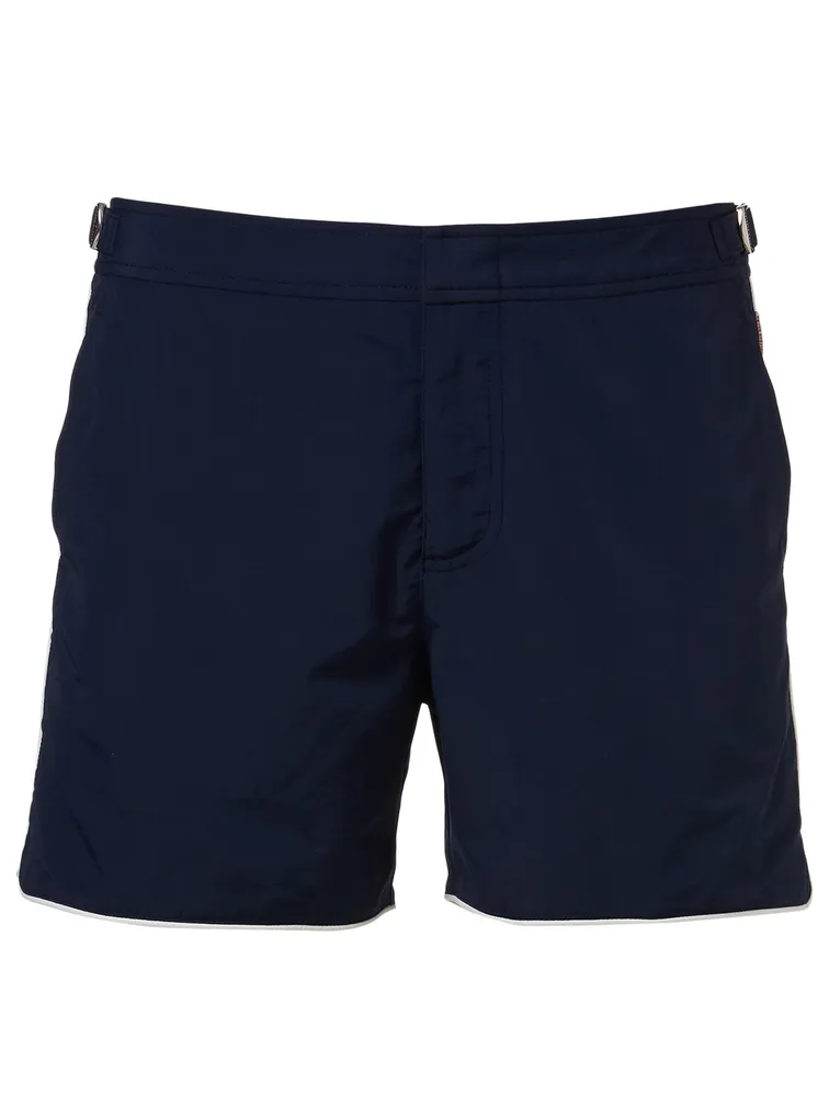 Setter Shorter-Length Swim Shorts With Piping