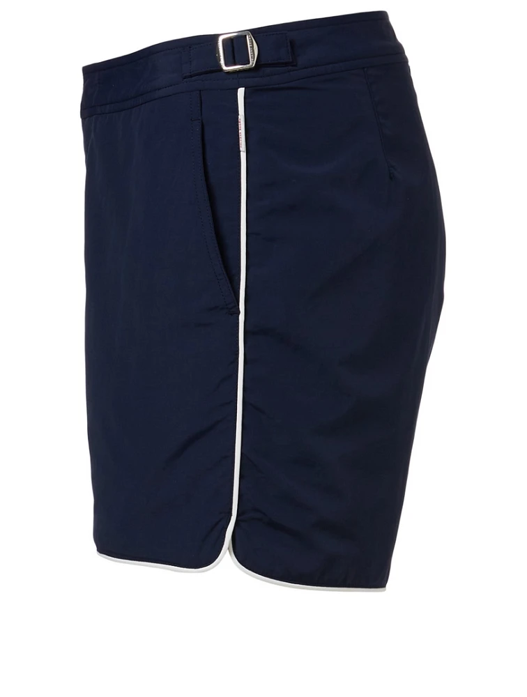 Setter Shorter-Length Swim Shorts With Piping