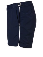 Setter Shorter-Length Swim Shorts With Piping