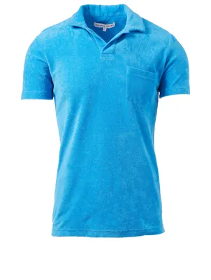 Terry Towelling Resort Polo Shirt