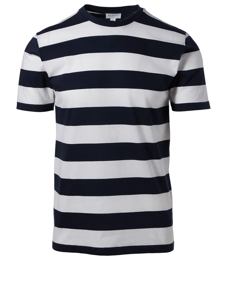 Organic Cotton Striped T-Shirt