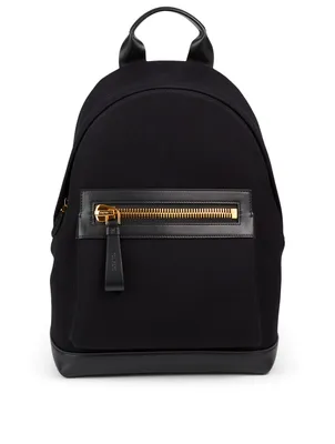 Buckley Canvas And Leather Backpack
