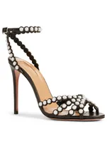 Pearl 105 Leather Heeled Sandals