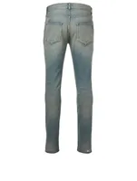 Cotton Stretch Distressed Jeans