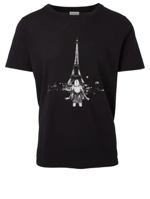 Cotton Eiffel Tower T-Shirt