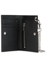 N/S Leather Chain Wallet