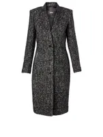 Bianca Wool-Blend Midi Coat