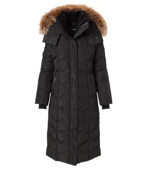 Jada Down Coat With Fur Hood