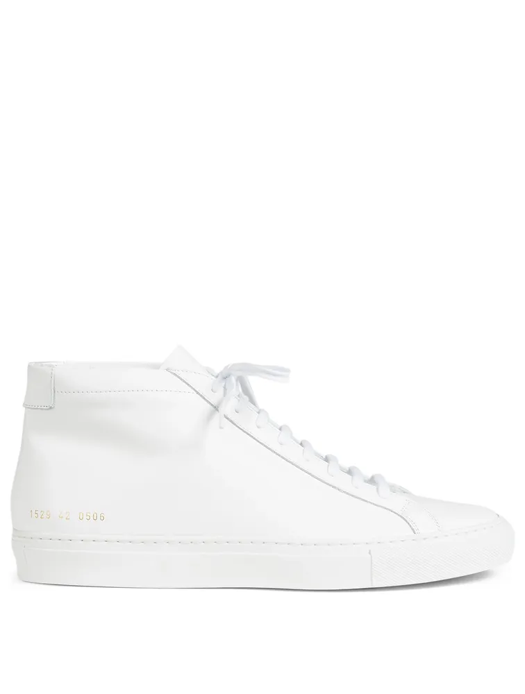 Achilles Leather High-Top Sneakers