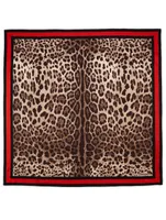 Silk Scarf In Leopard Print